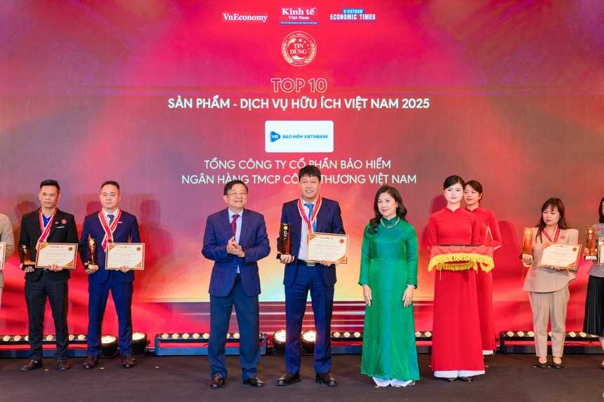 Bảo hiểm sức khỏe VBI Care vào Top 10 Sản phẩm – Dịch vụ Hữu ích 2025