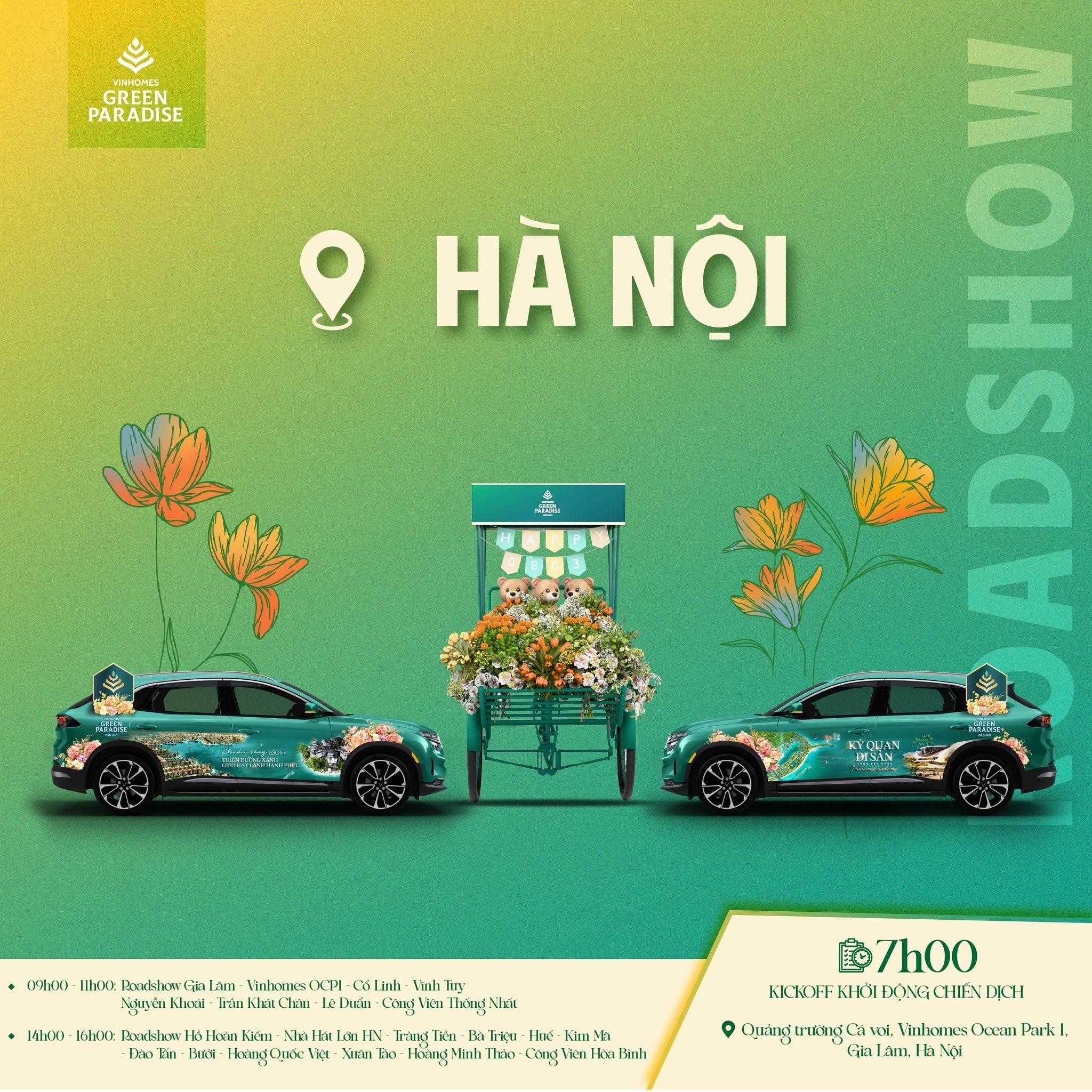 VINHOMES GREEN PARADISE CẦN GIỜ LAN TỎA “SỨC SỐNG XANH TRIỆU NĂM”, TÔN VINH PHÁI ĐẸP NHÂN NGÀY 8/3