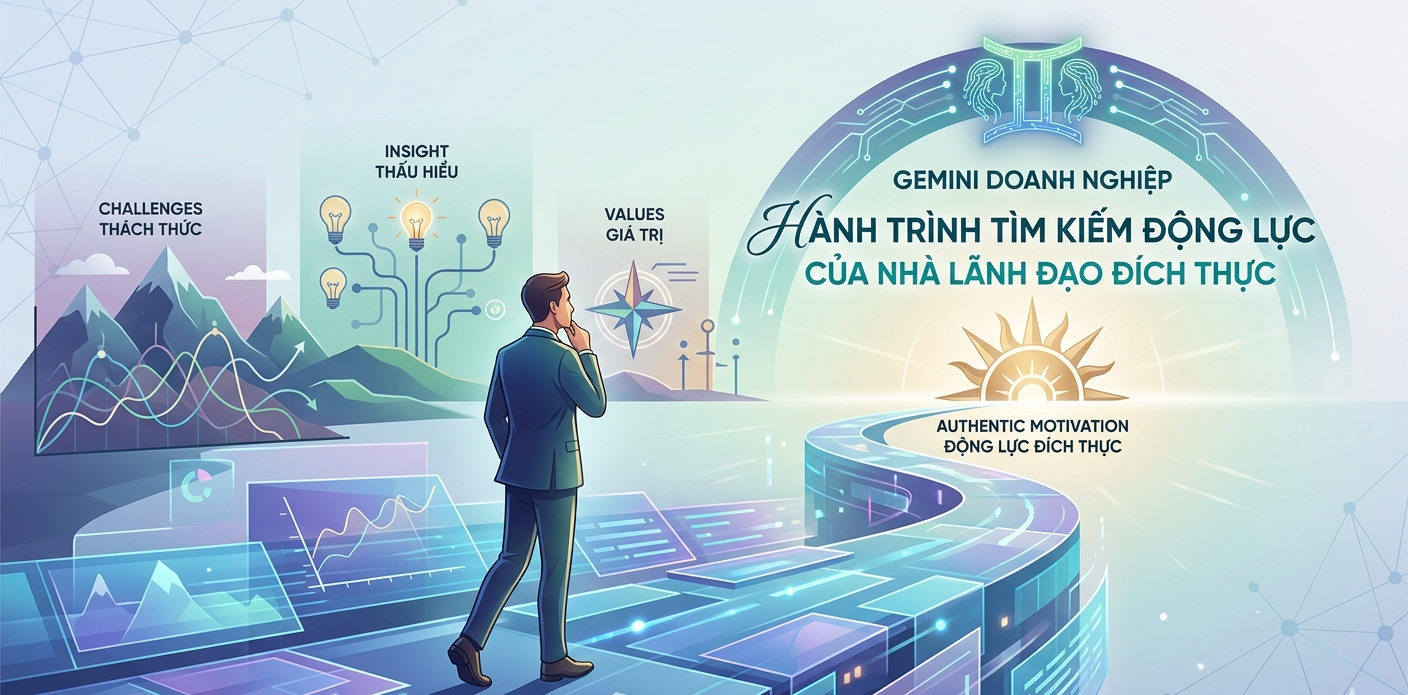 Hành trình tìm kiếm động lực của nhà lãnh đạo đích thực