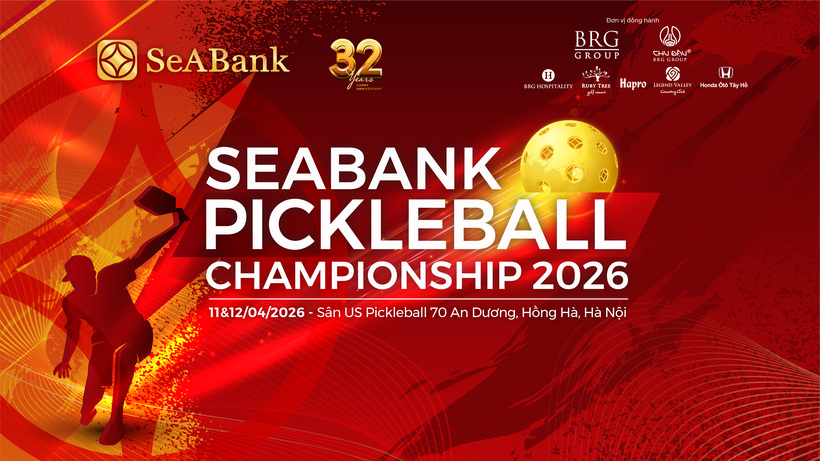 SeABank tổ chức giải Pickleball Championship 2026, gây quỹ học bổng cho trẻ em nghèo nhân dịp 32 năm thành lập - 1