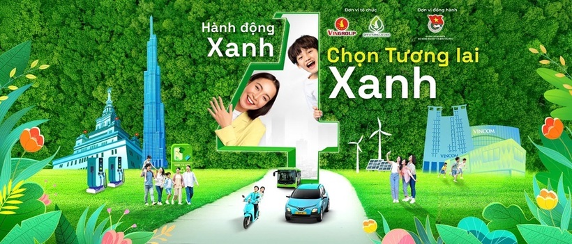 Chiến dịch “Thứ 4 Ngày Xanh” năm 2026 nhận được sự chung tay hưởng ứng của các đối tác Đoàn Thanh niên, trường học và cộng đồng cư dân ở các địa phương trên cả nước. Ảnh: QVTLX.