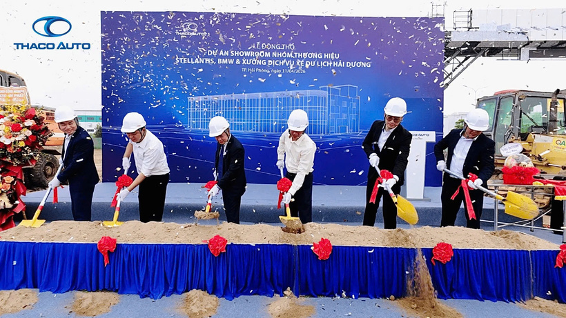 Dự án Showroom nhóm thương hiệu Stellantis, BMW và Xưởng Dịch vụ Xe Du lịch Hải Dương là dấu mốc quan trọng trong chiến lược phát triển hệ thống phân phối và dịch vụ của THACO AUTO.