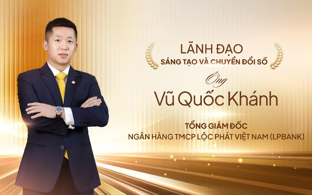Tổng Giám đốc LPBank được vinh danh “Lãnh đạo Sáng tạo và Chuyển đổi số”